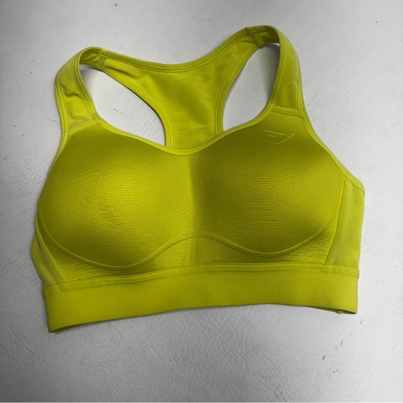 Gymshark women’s Yellow Sports Bra size small - Picture 1 of 8